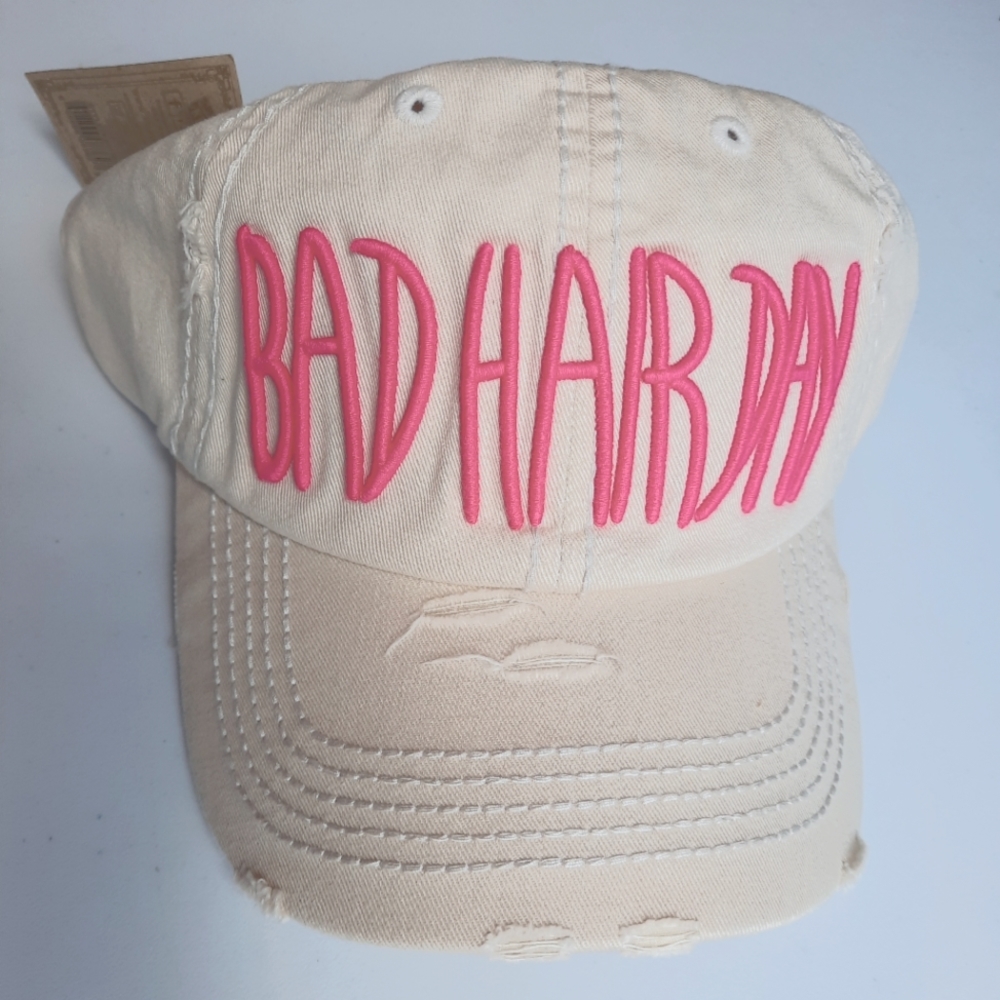 NWT Bad Hair Day Cap